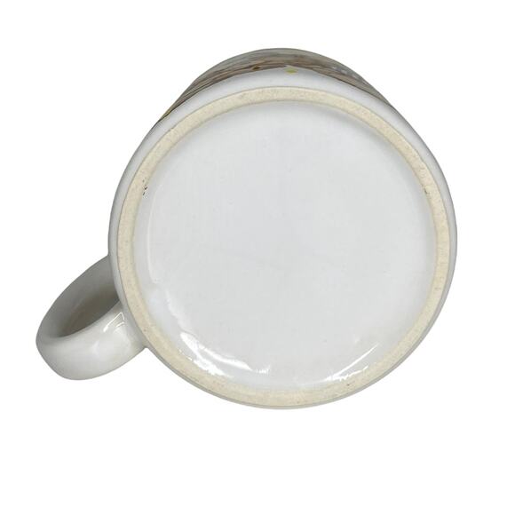 Vintage Potpourri Press Mug 1987 Teddy Bears Eating Donuts Marvelous Mugs - Picture 3 of 5